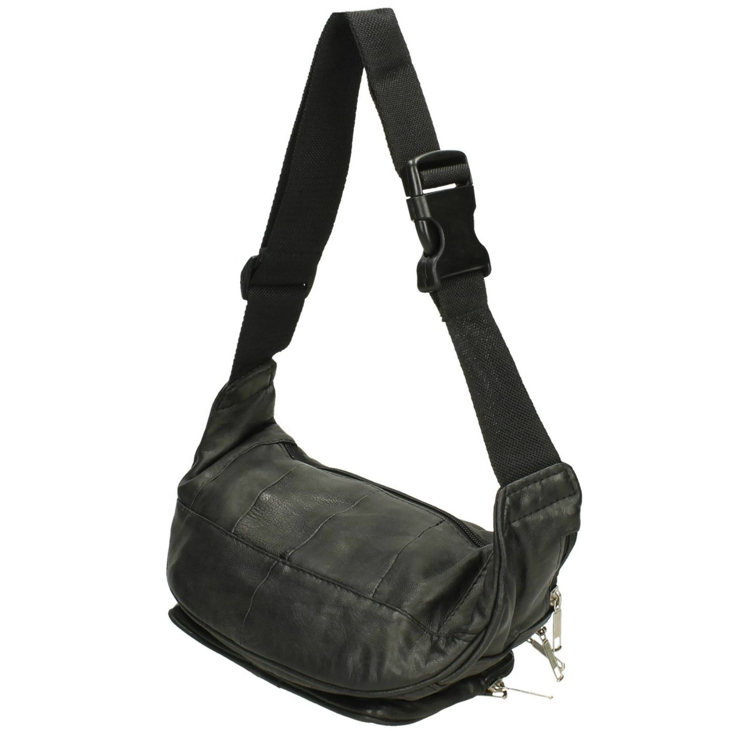 Unisex leather bum bag