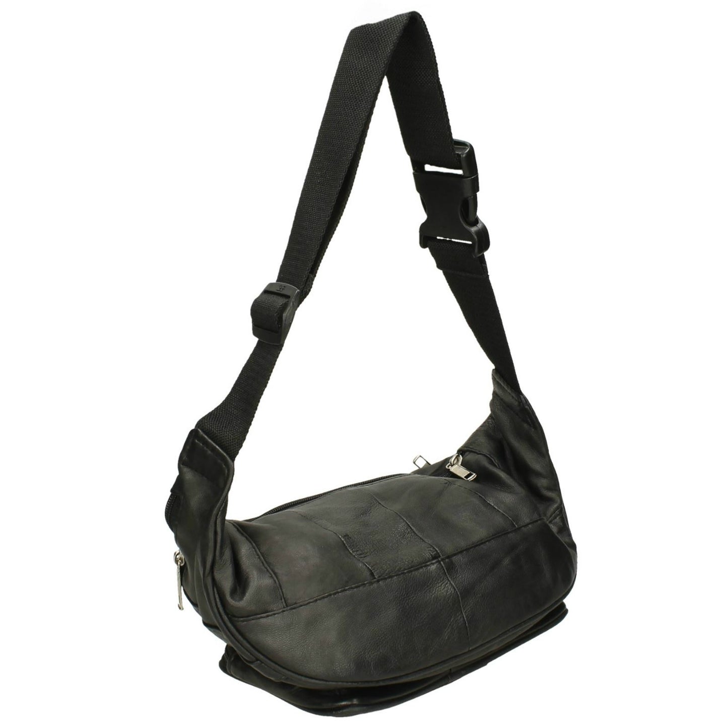 Unisex leather bum bag