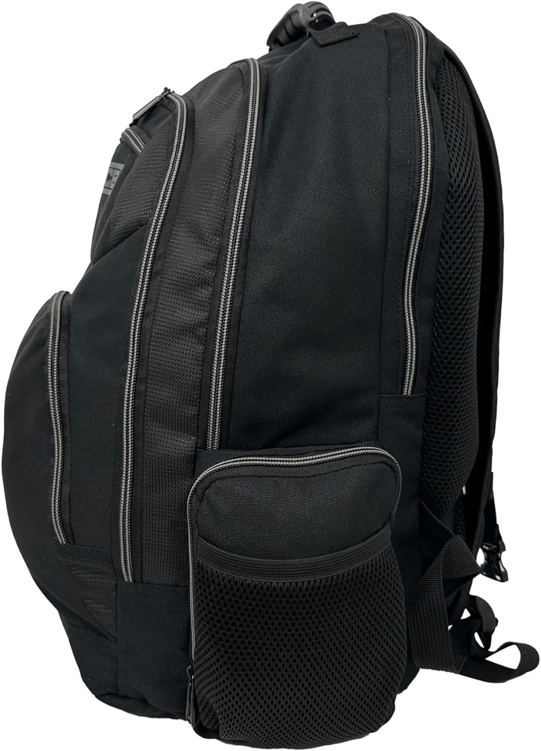 JCB Workmen’s Multi Pocket Backpack Rucksack- Black / Grey, Black / Yellow