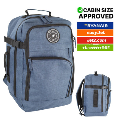 RyanAir Approved 40x20x25cm Underseat Backpack - Cabin Rucksack