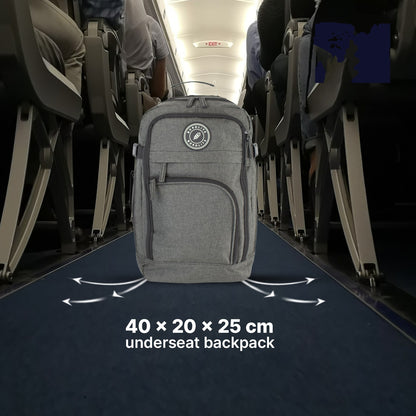 RyanAir Approved 40x20x25cm Underseat Backpack - Cabin Rucksack