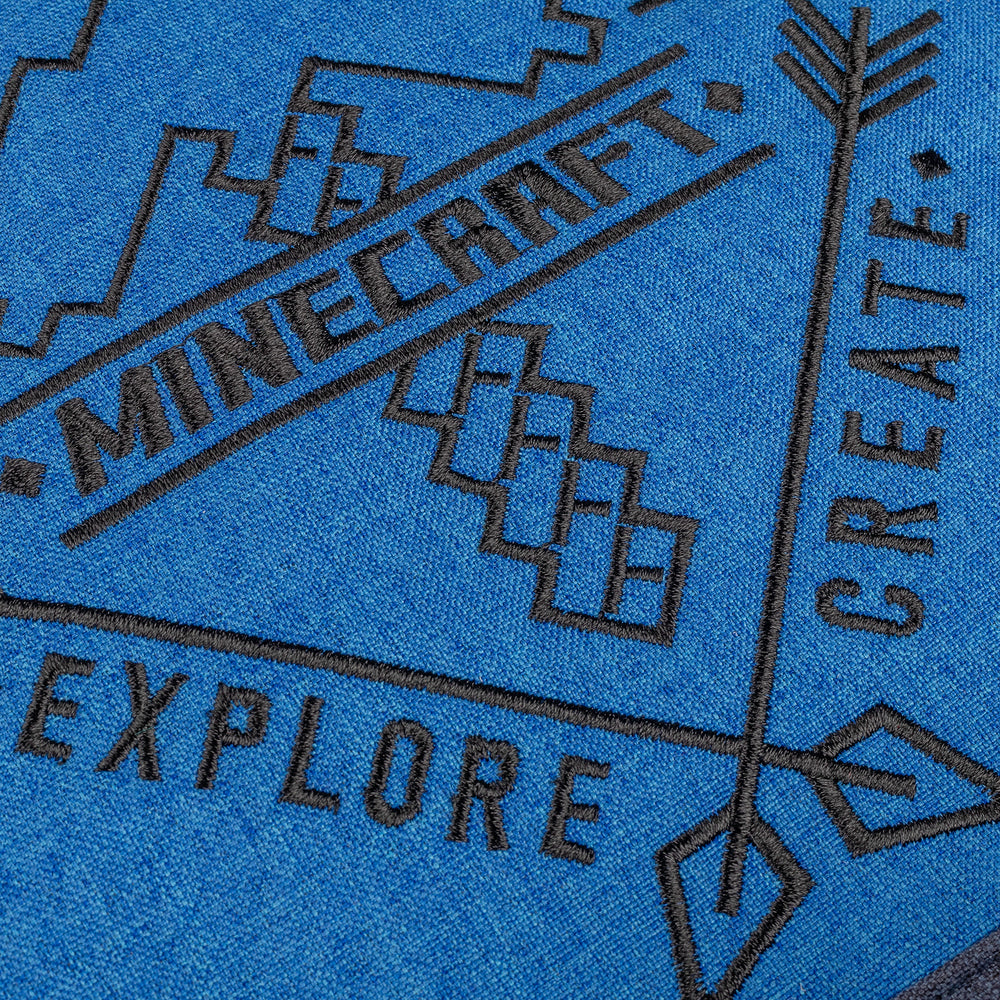 MINECRAFT EXPLORE CREATE BACKPACK BLUE--SALE