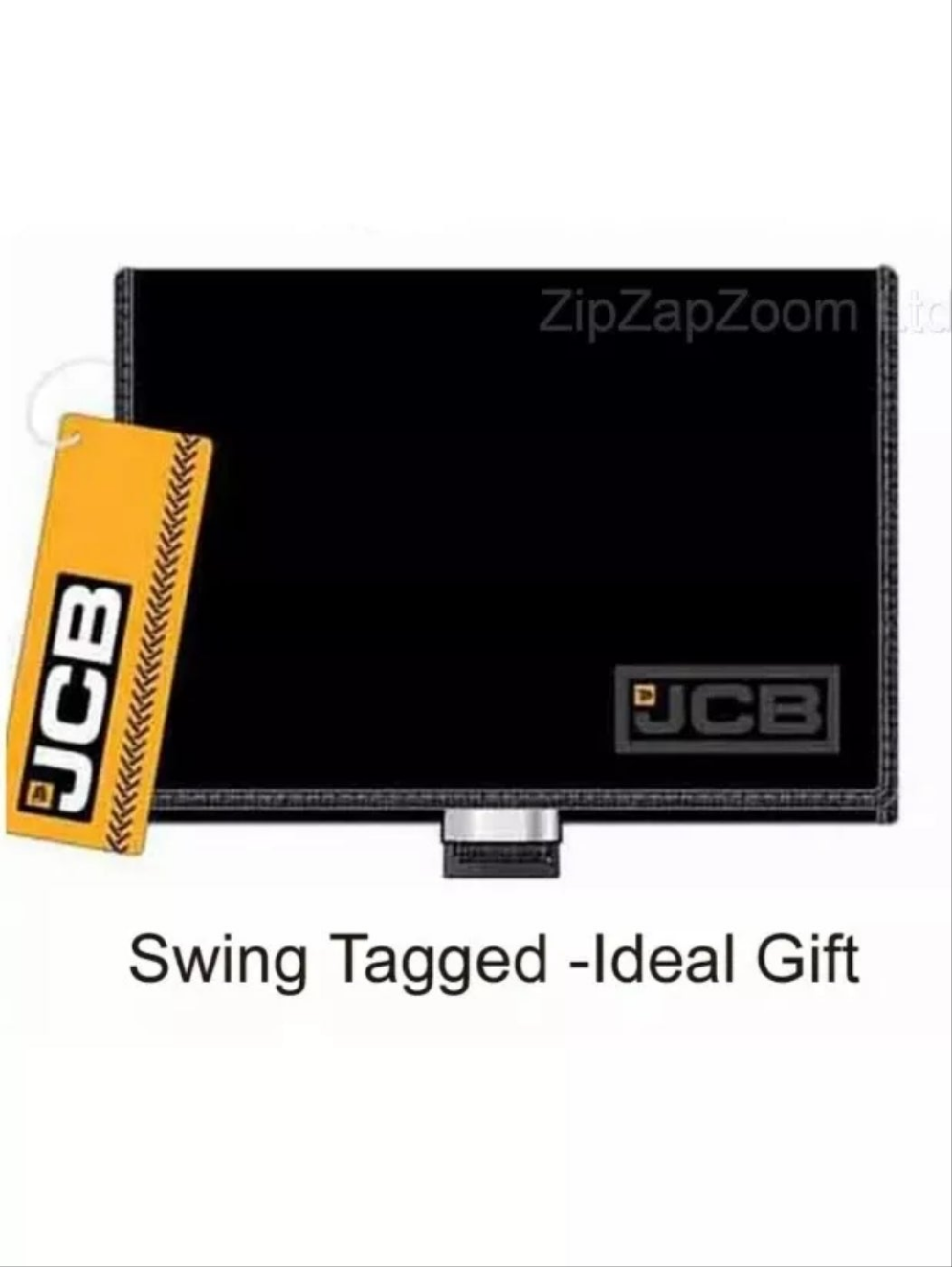 Mens JCB WASH BAG Travel Hanging Gents Toiletry Shower Shaving Case Black UK