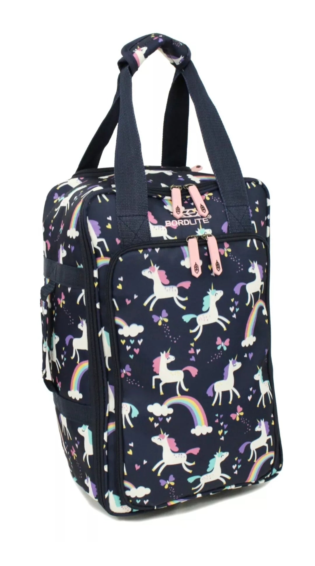 RyanAir, EasyJet Approved Kids Cabin Holdall on Wheels, 20L suitcase- 40x20x25cm