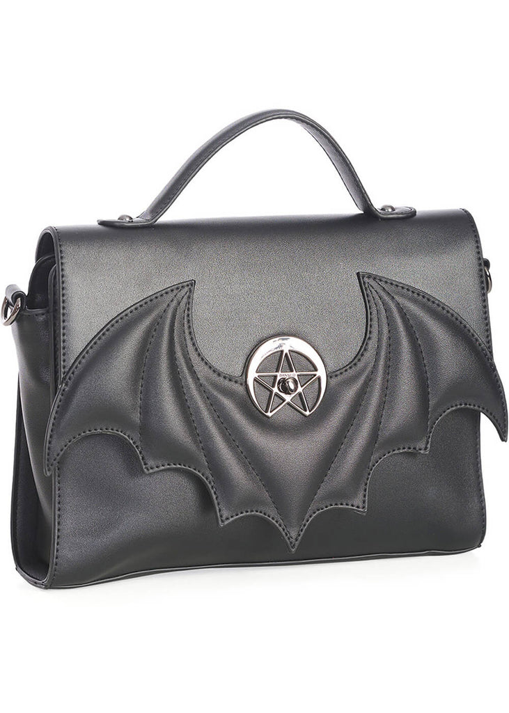 Banned Dreamcatcher Bat Gothic Handbag