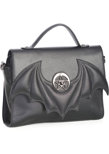 Banned Dreamcatcher Bat Gothic Handbag
