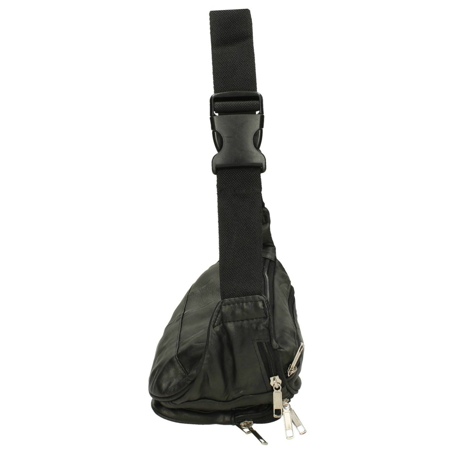 Unisex leather bum bag
