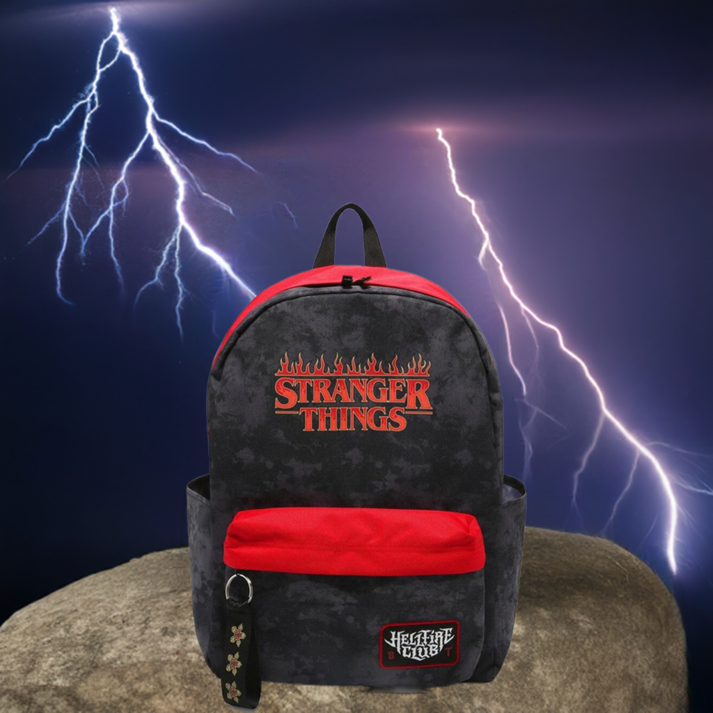 Stranger Things Hellfire Club FULL SIZE SCHOOL BACKPACK NEW--SALE