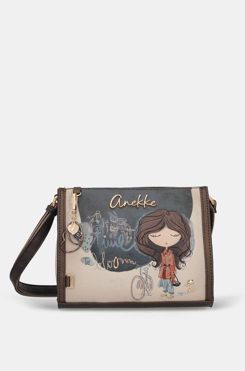 Printed crossbody bag Tulip