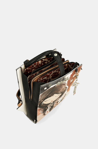 Square backpack Alma