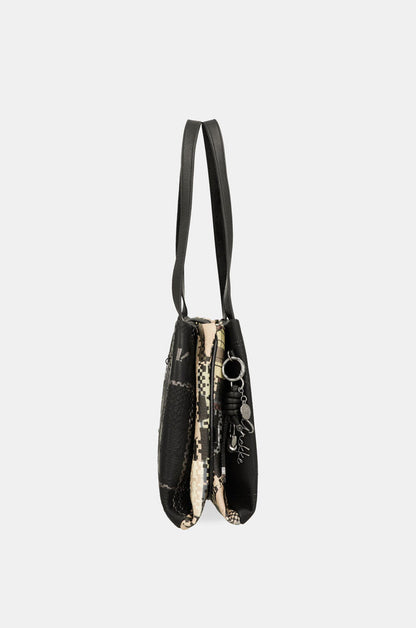 Square shoulder bag Iron