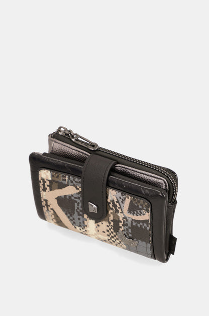 Medium soft RFID wallet Iron