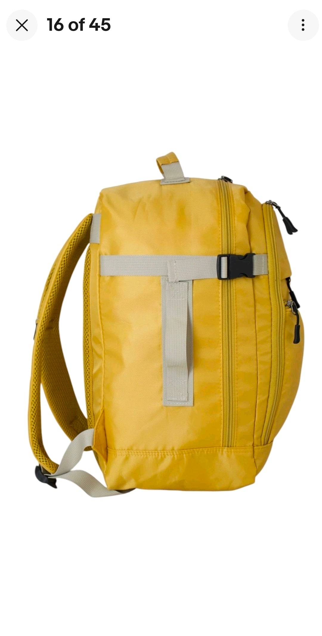 RYANAIR 40x20x25 Underseat Backpack Cabin Bag Nylon Travel Rucksack EasyJet.