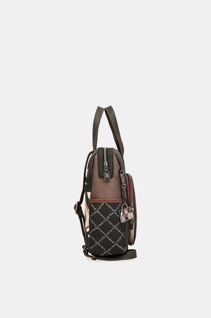 Parisian short-handle medium backpack