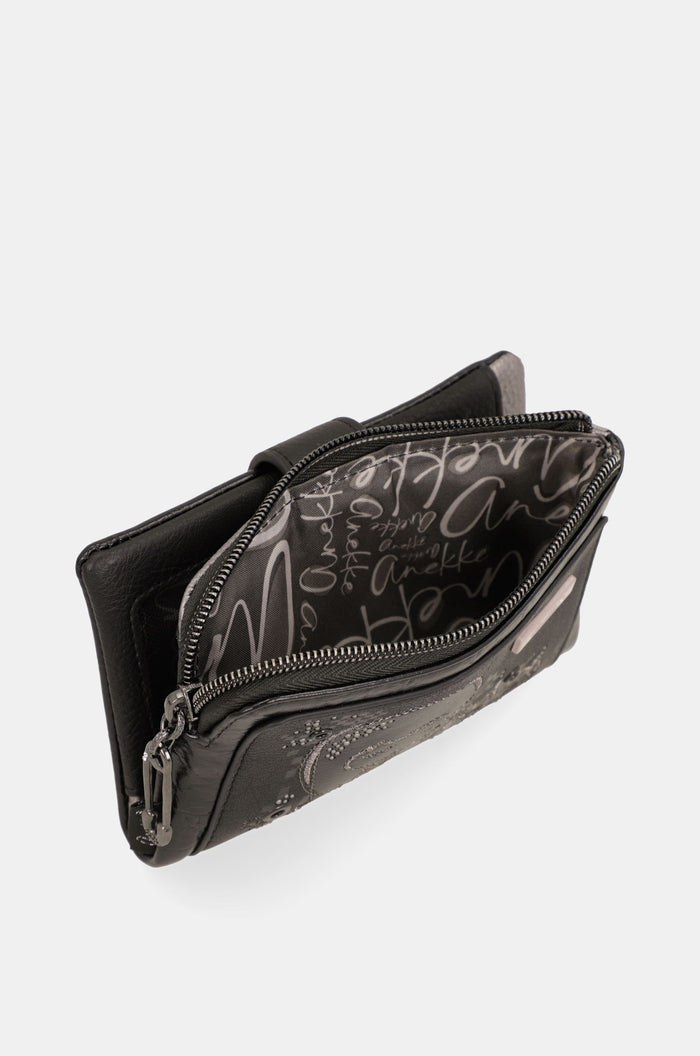 Medium soft RFID wallet Iron