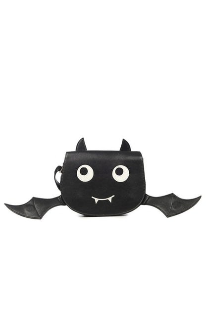 Black RELEASE THE BATS SHOULDER BAG