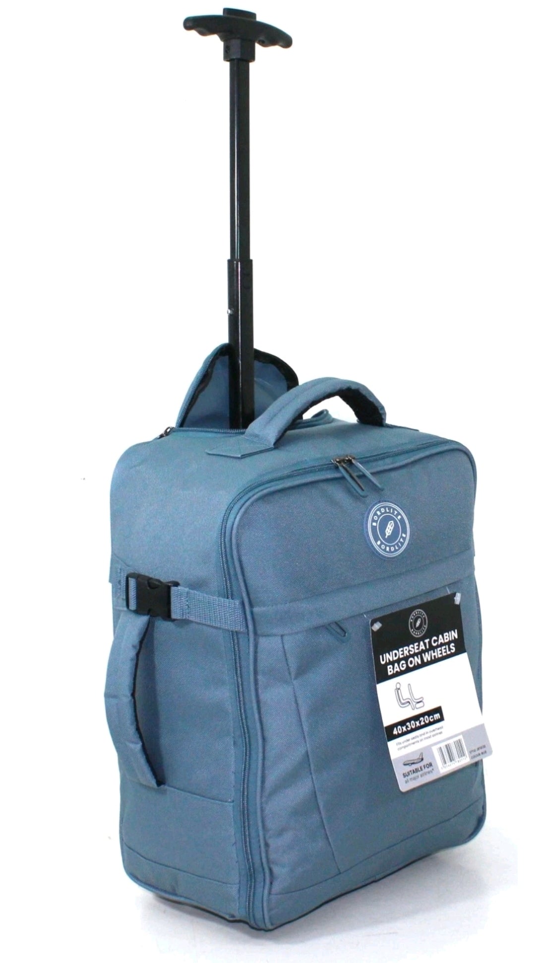 RYANAIR...NEW SIZE 40x30x20cm underseat bag on wheels