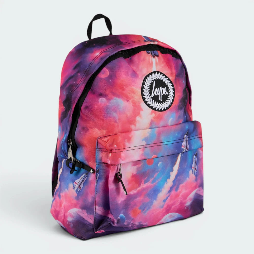 Hype Unisex Multi Pastel Space Launch Backpack