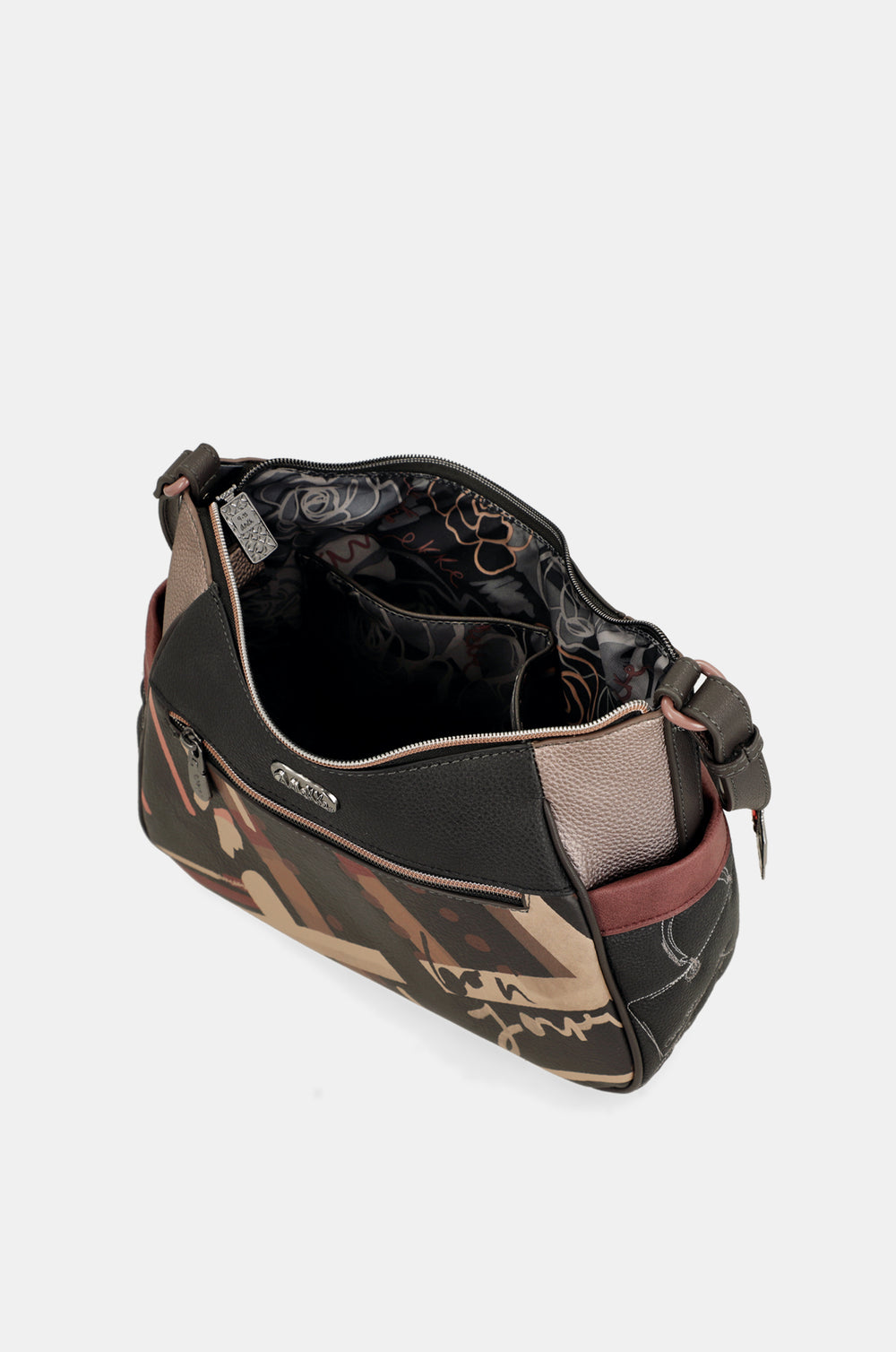 Mademoiselle large shoulder bag with shoulder strap