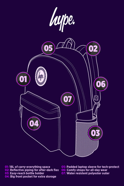 Just Hype Girls Disco Backpack
Regular price
