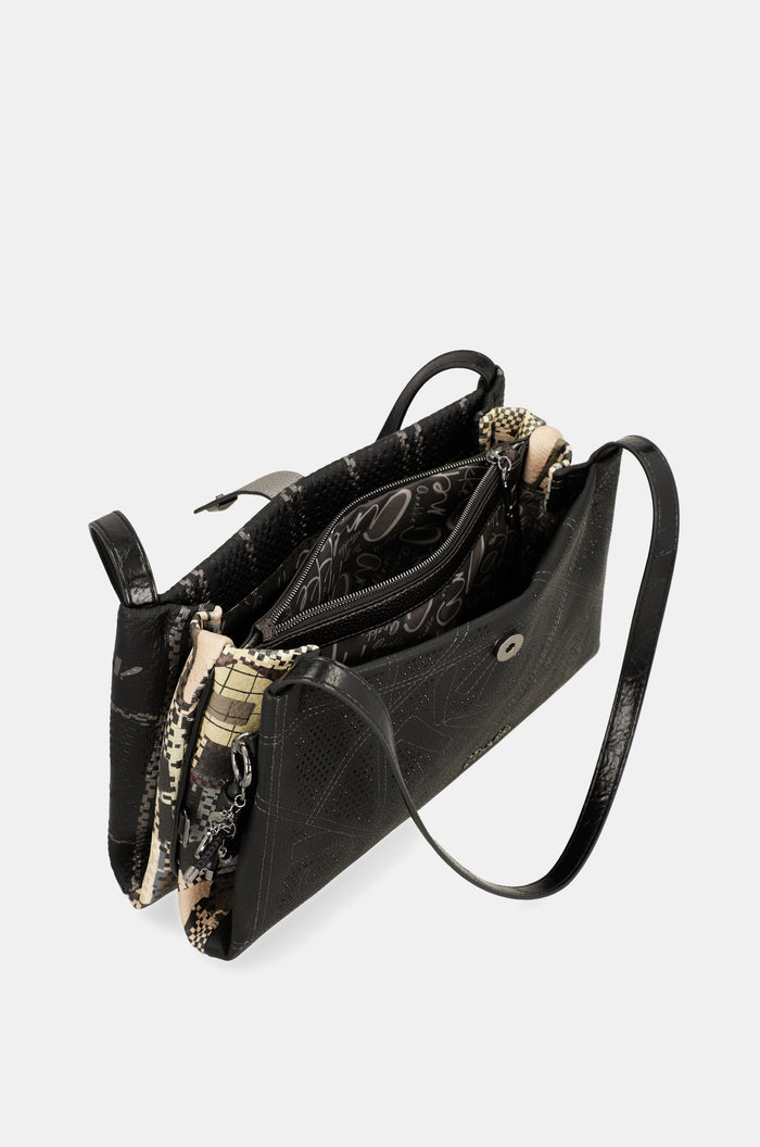 Square shoulder bag Iron