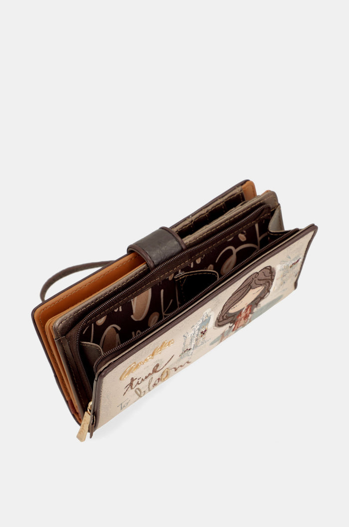 Rigid RFID wallet Tulip