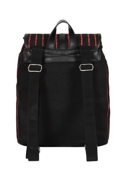 Black/Red Bloodline Pentagram Backpack