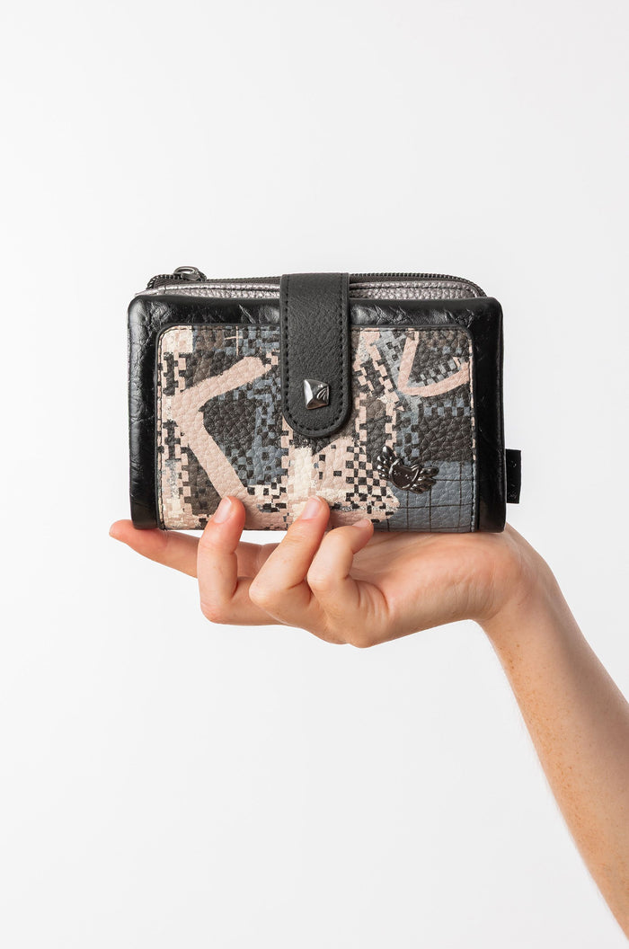 Medium soft RFID wallet Iron