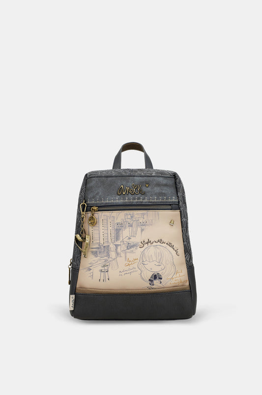 Studio backpack for leisure use