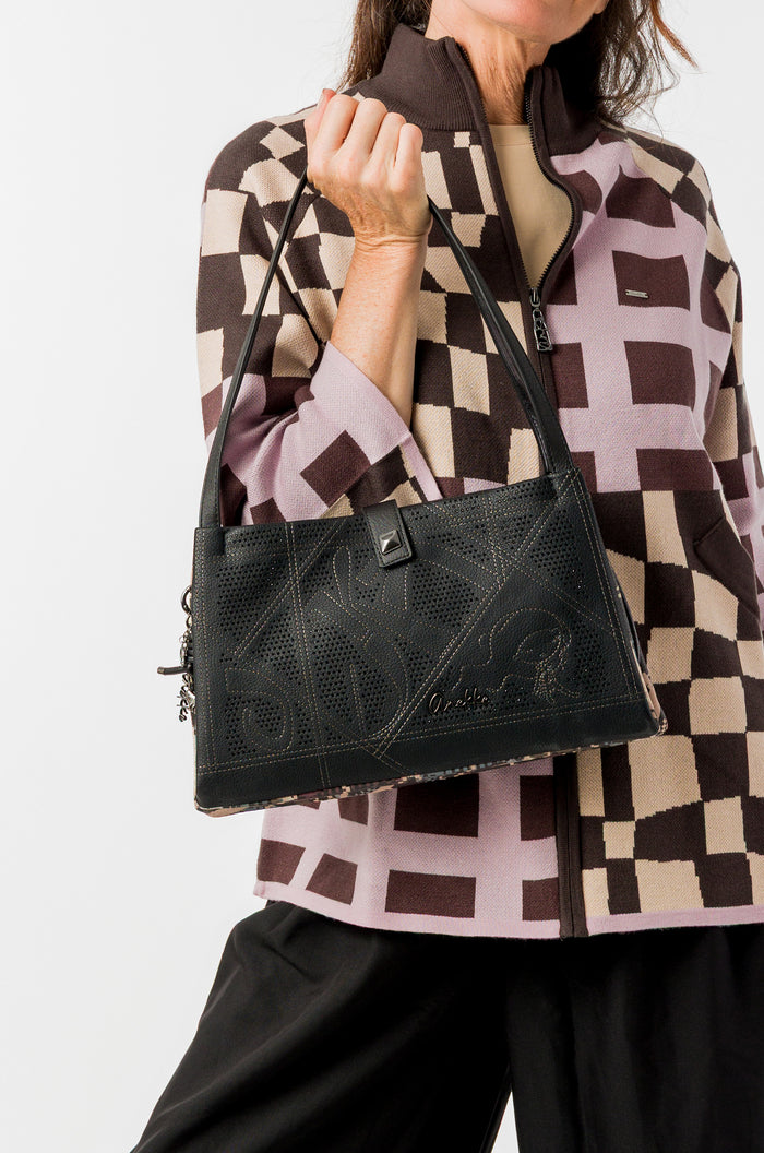 Square shoulder bag Iron