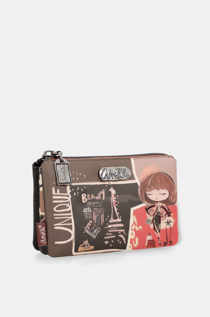 Mademoiselle 3-compartment coin purse