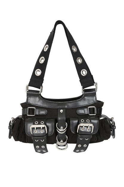 Black DARK DOLL HANDBAG