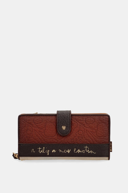 Rigid RFID wallet Tulip