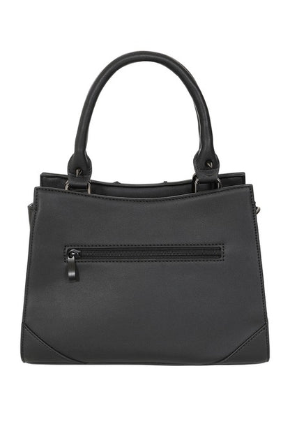 Black VEIL OF VESPER HANDBAG