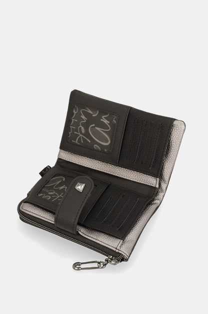 Medium soft RFID wallet Iron
