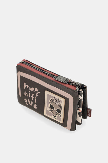 Mademoiselle 3-compartment coin purse