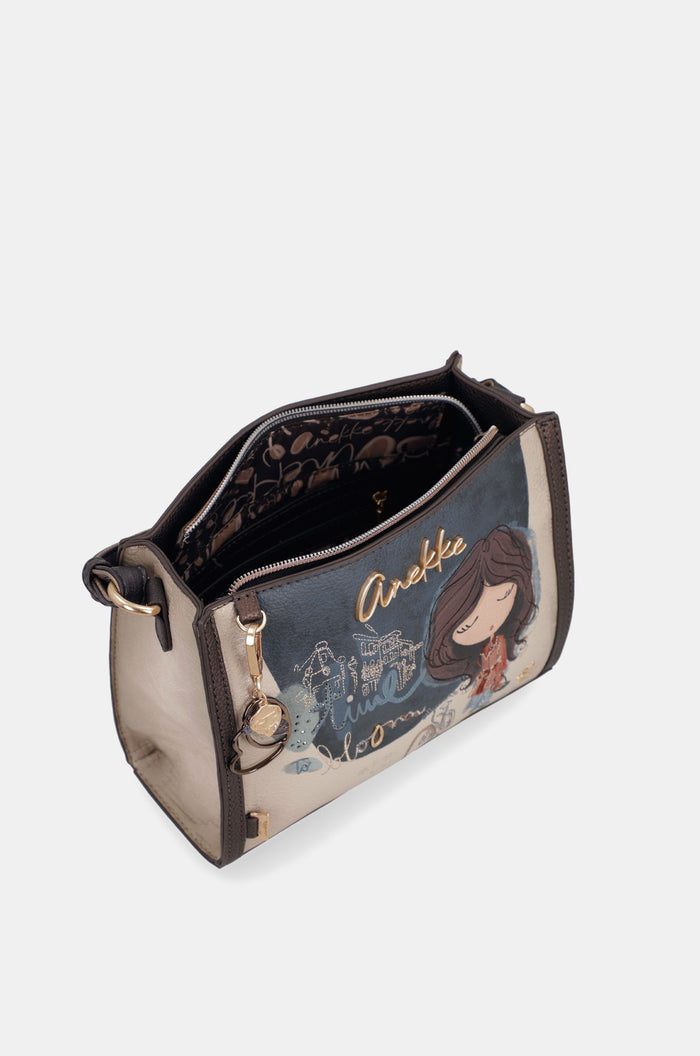 Printed crossbody bag Tulip