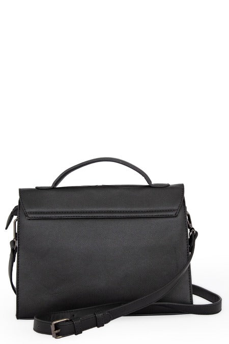 Black TENEBRIS SHOULDER BAG