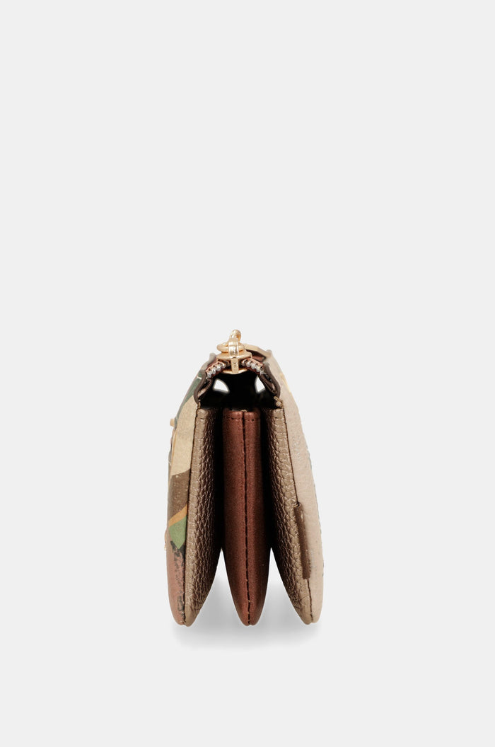 3-compartment purse Tulip