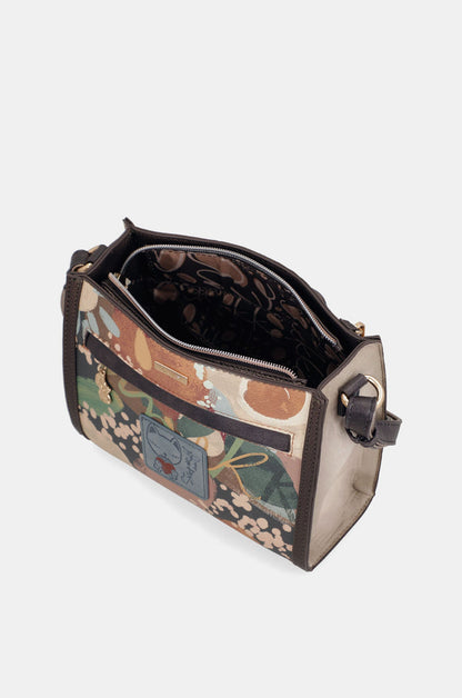 Printed crossbody bag Tulip