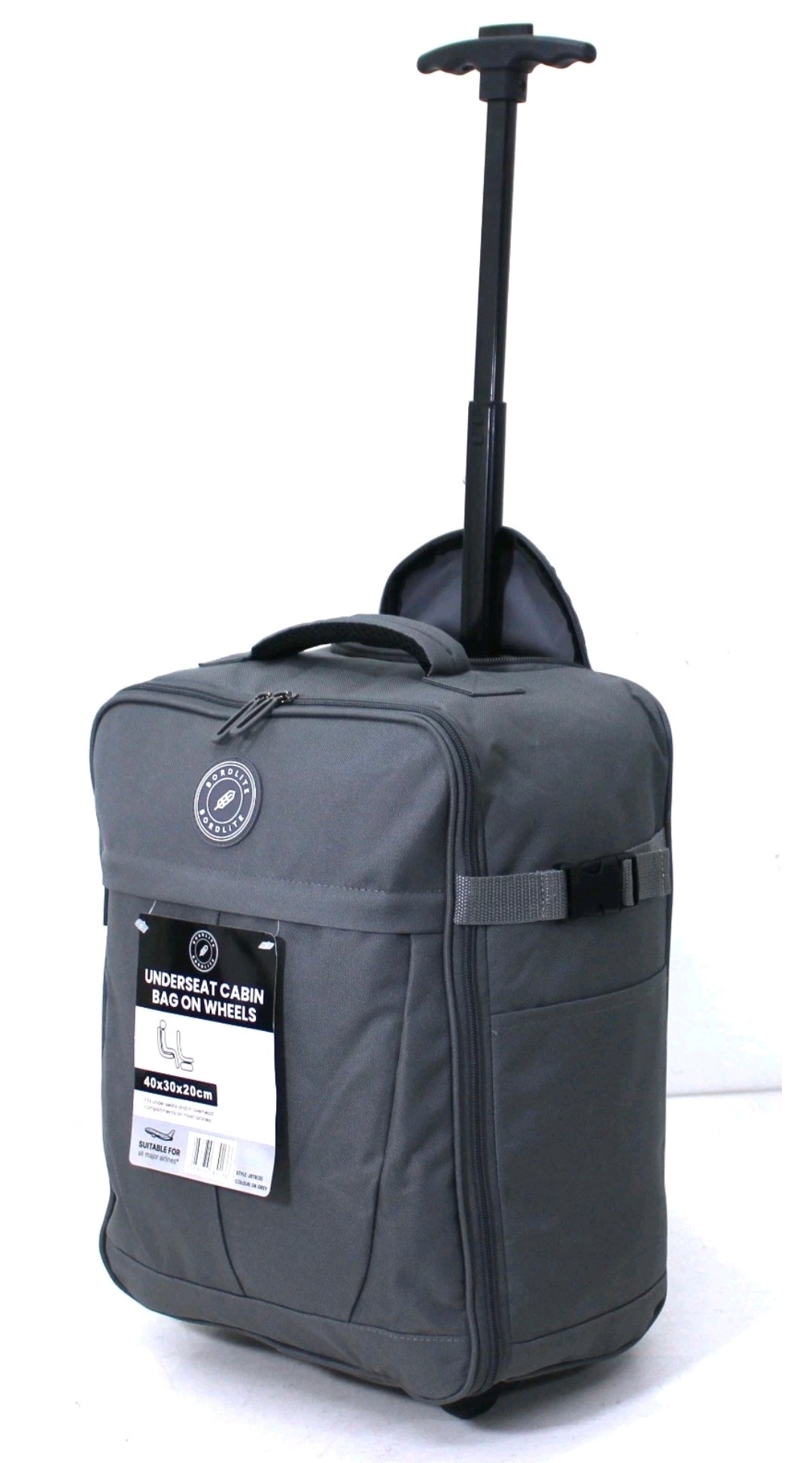 RYANAIR...NEW SIZE 40x30x20cm underseat bag on wheels