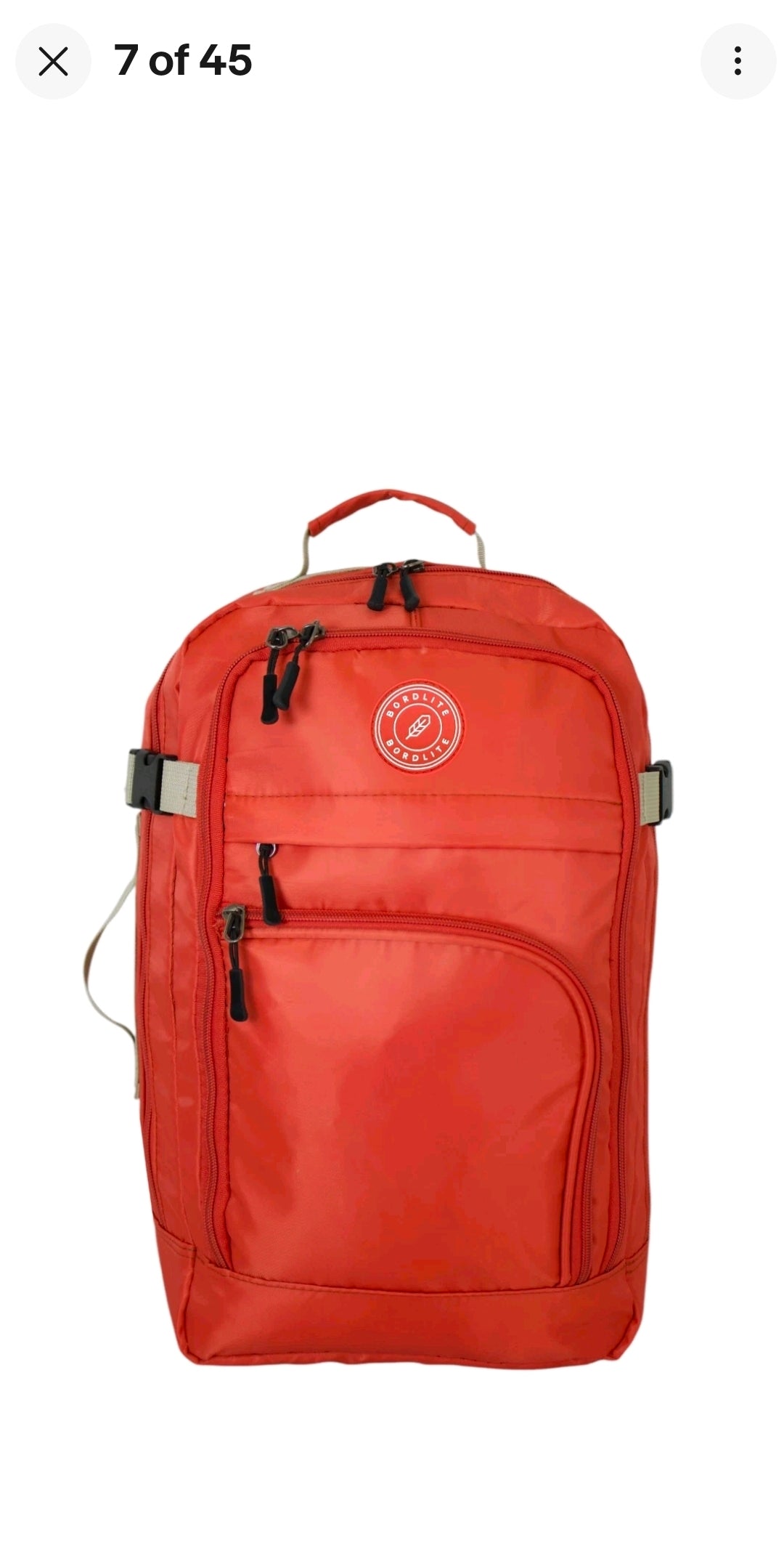 RYANAIR 40x20x25 Underseat Backpack Cabin Bag Nylon Travel Rucksack EasyJet.