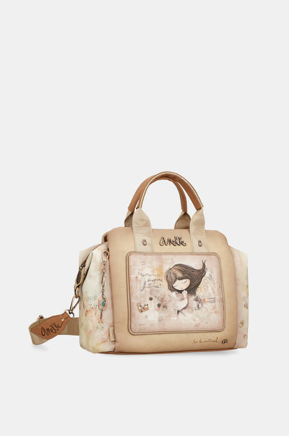 Bowling bag with crossbody strap Memories