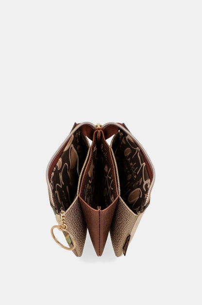 3-compartment purse Tulip