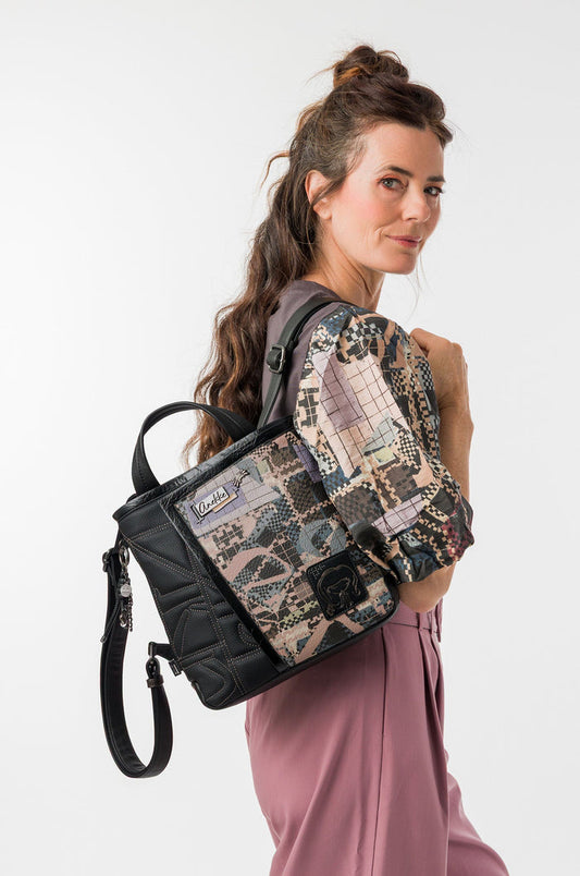 Square backpack Iron