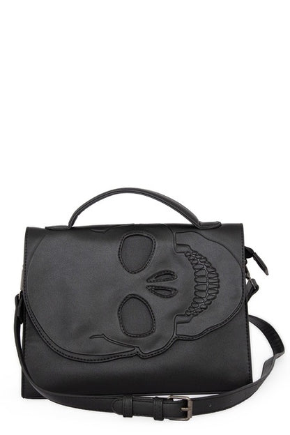 Black TENEBRIS SHOULDER BAG