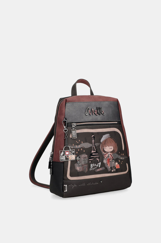 Mademoiselle short-handle backpack
