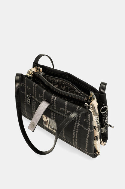 Square shoulder bag Iron