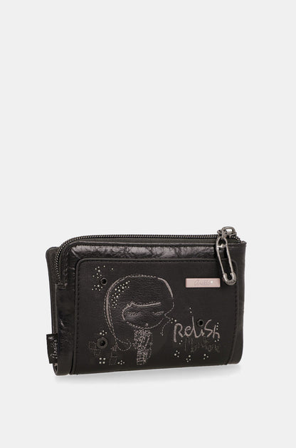 Medium soft RFID wallet Iron