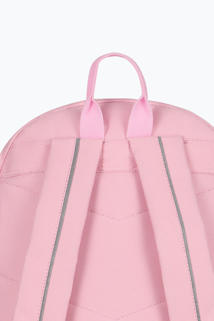 Hype Girls Pink Pocket Heart Backpack